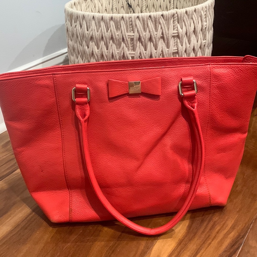 Red Kate Spade purse